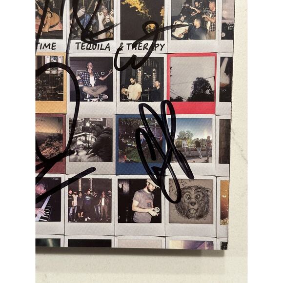 OLD DOMINION Band Signed Time Tequila & Therapy Booklet w/ New CD Matthew Ramsey - Picture 5 of 9